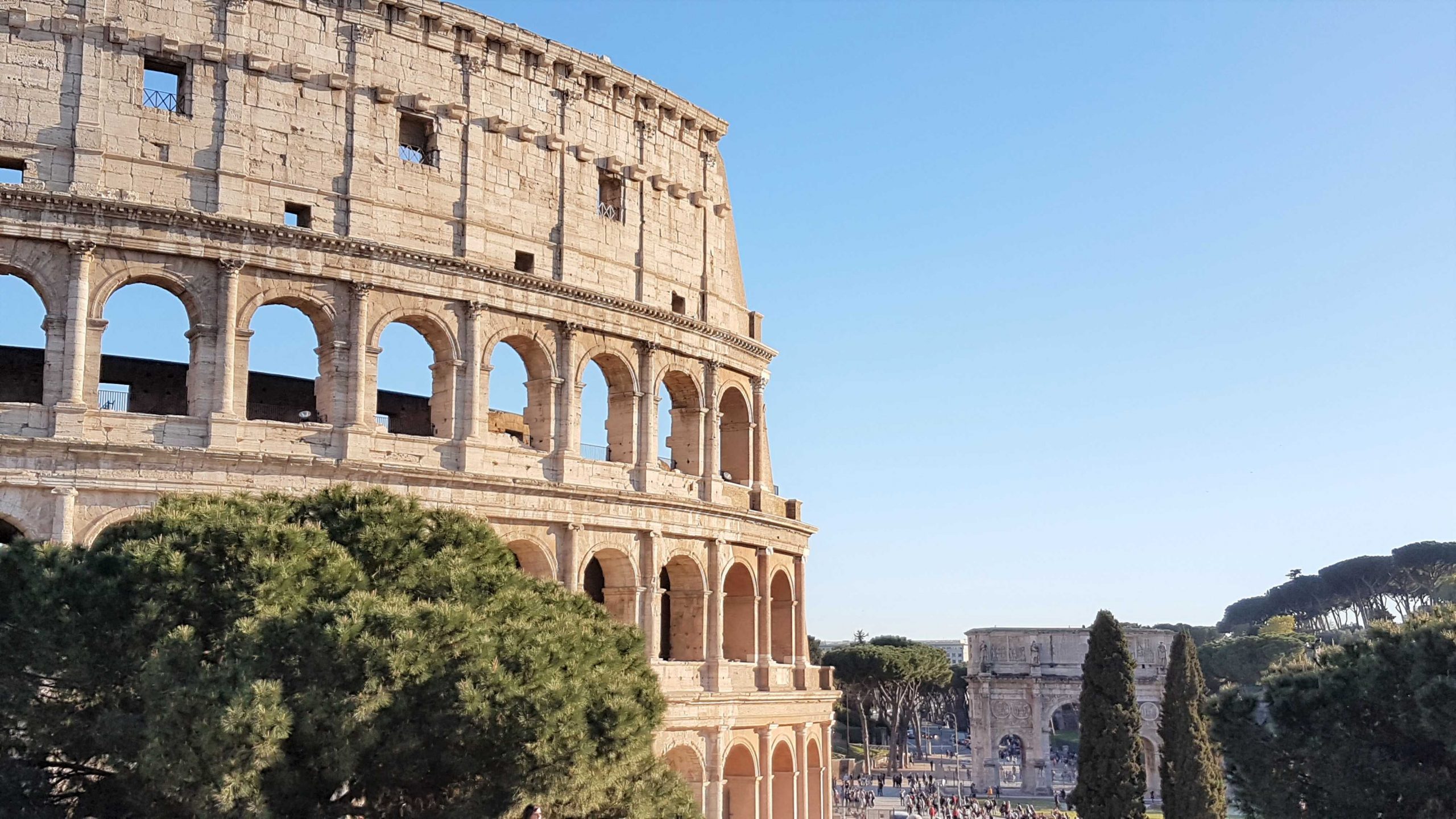 Fik endelig vores Colosseum billetter