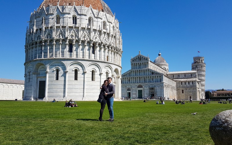24 timer i Pisa - Piazza del Duomo