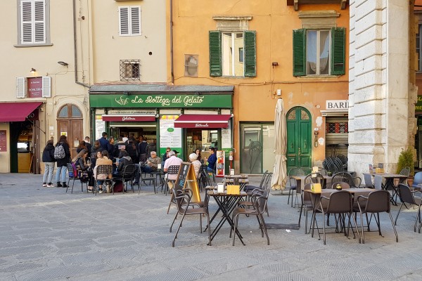 Gelato i Pisa Italien