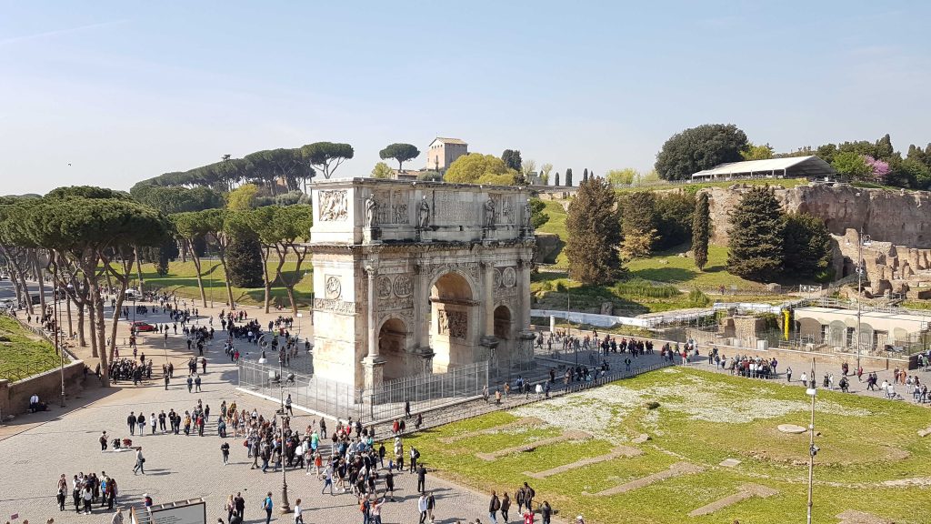 Udsigt fra Colosseum