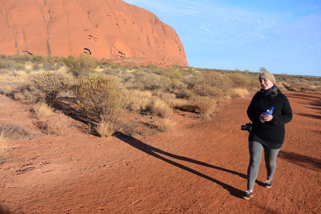 Gåtur i Australiens outback