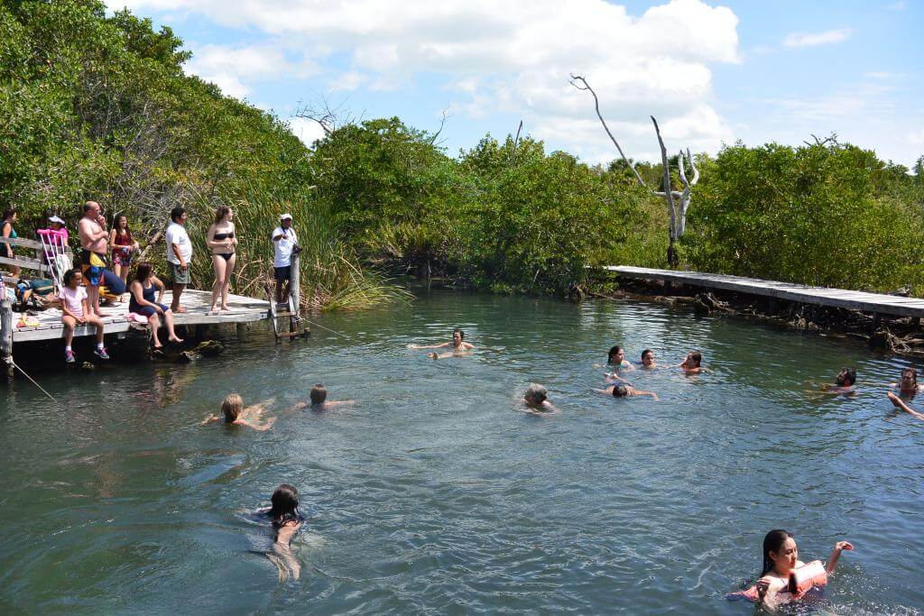 Cenote fra Isla Holbox