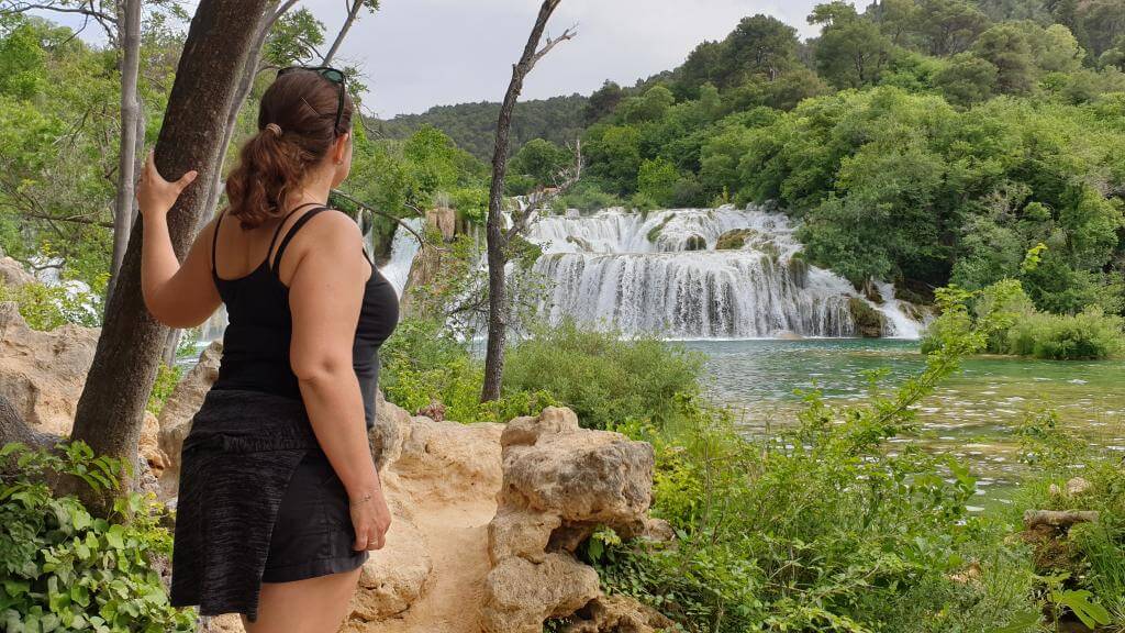 Krka vandfald i Kroatien