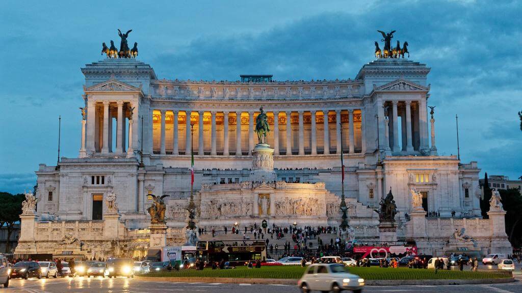 Piazza Venezia i rom