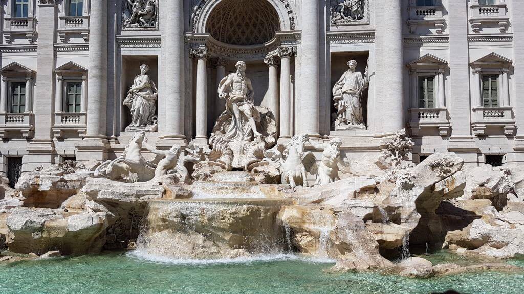 Rom seværdigheder - Trevi fontænen