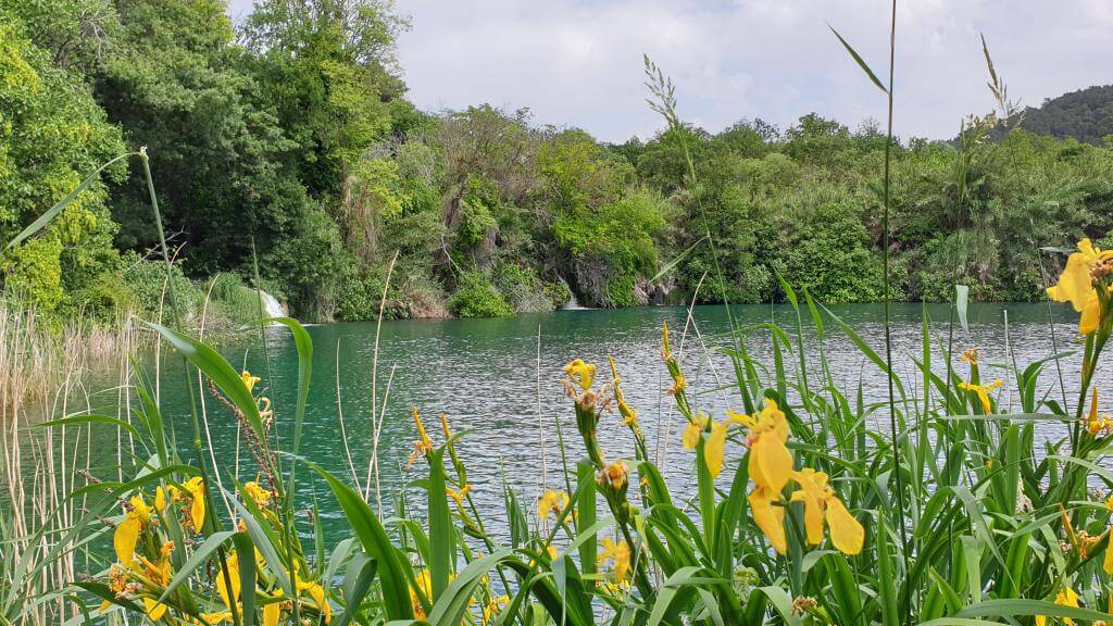 Smukke Krka nationalparker i Kroatien