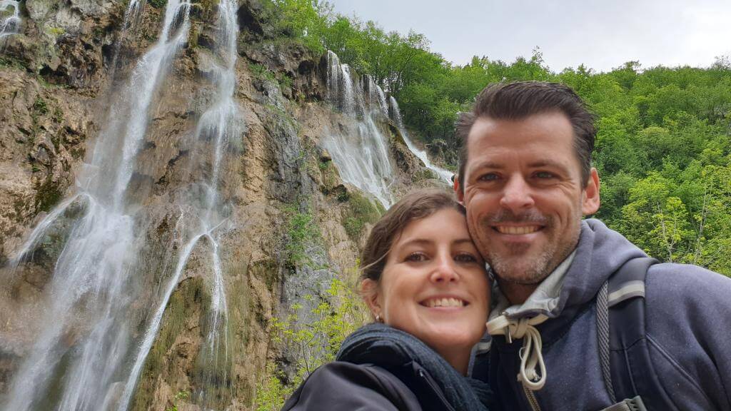 vandfald ved plitvice