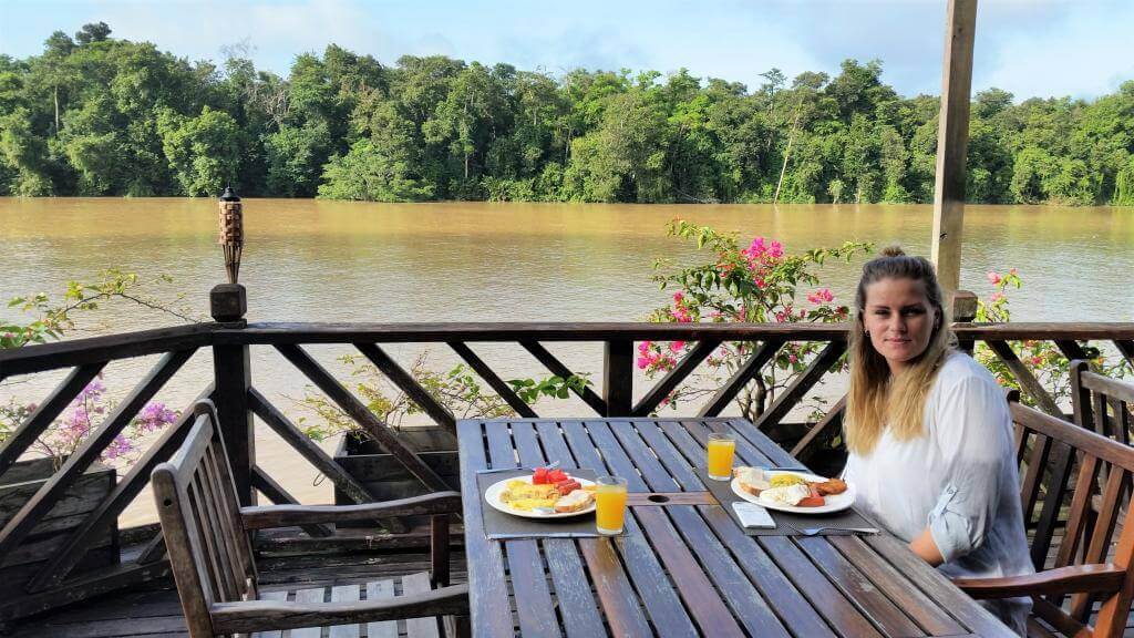 Morgenmad på Borneo