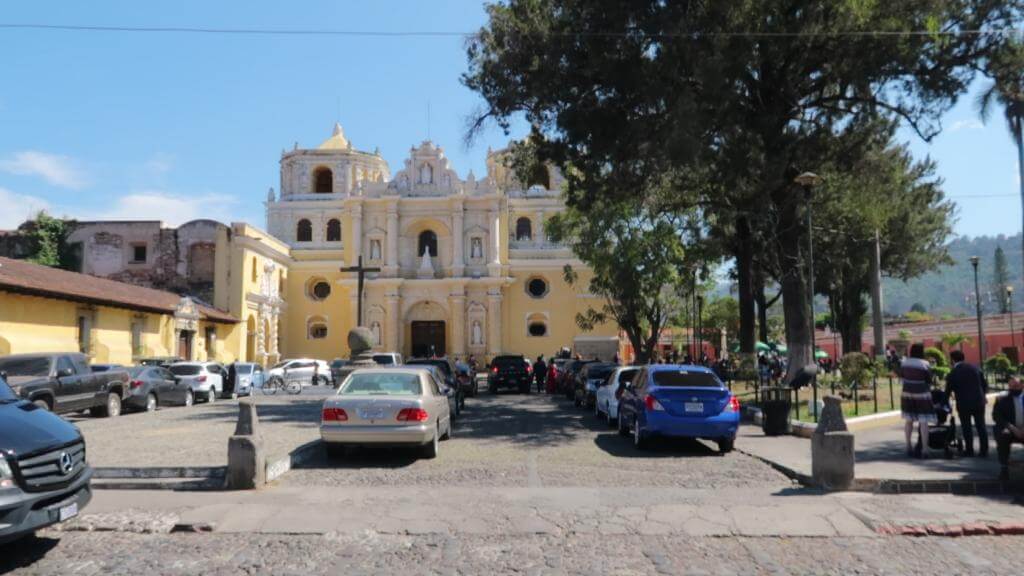 Flot oplevelse i Antigua - La Merced kirke