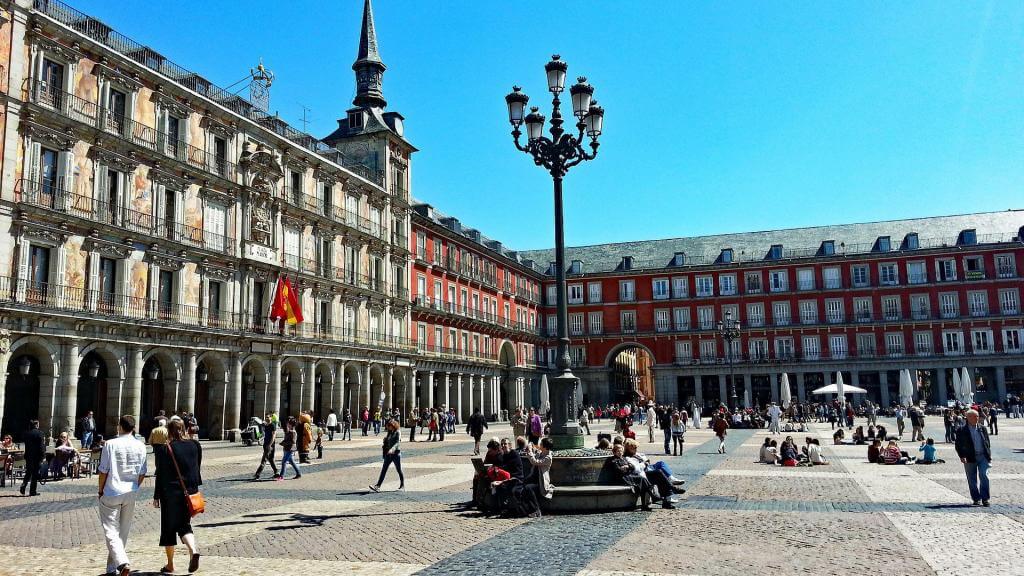 Madrid seværdighed - Plaza Mayor