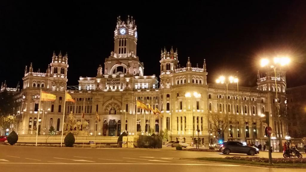 Plaza de Cybele i Madrid