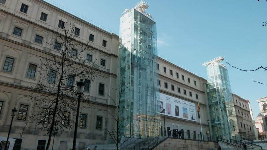 Reina Sofia museet i Madrid