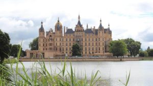 Schwerin slot i Nordtyskland