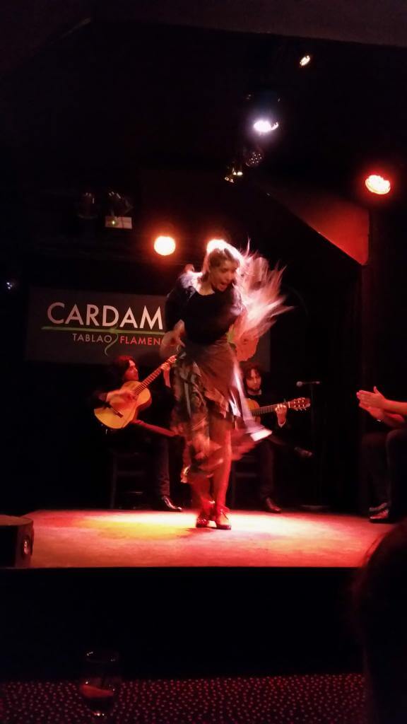 Seværdighed i Madrid - flamenco dans