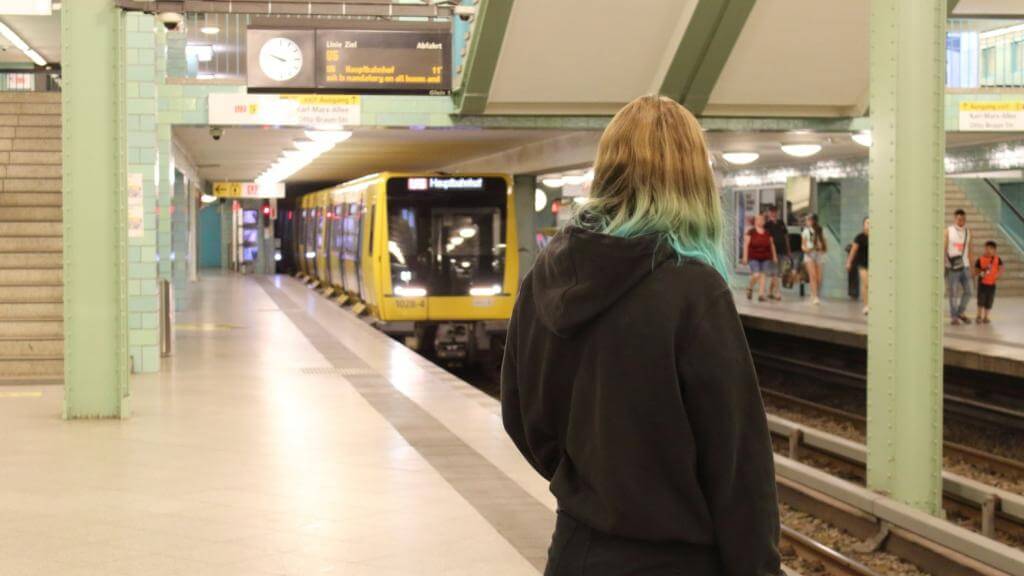 U bahn i Berlin