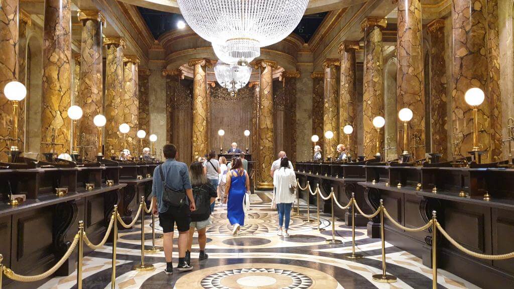 Gringotts banken i Harry Potter Studio London