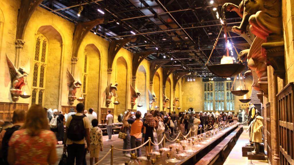 Harry Potter Studio London spisesalen