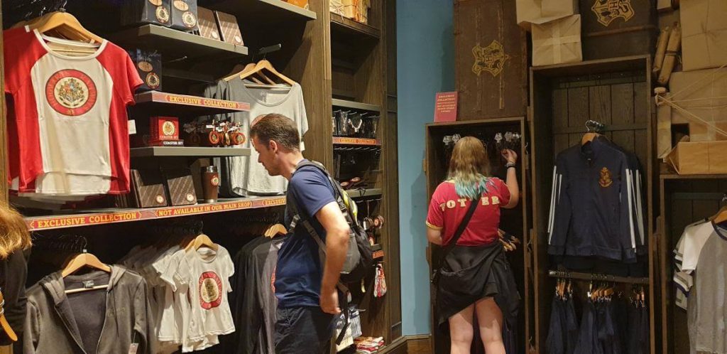 Shopping i Harry Potter Studio London