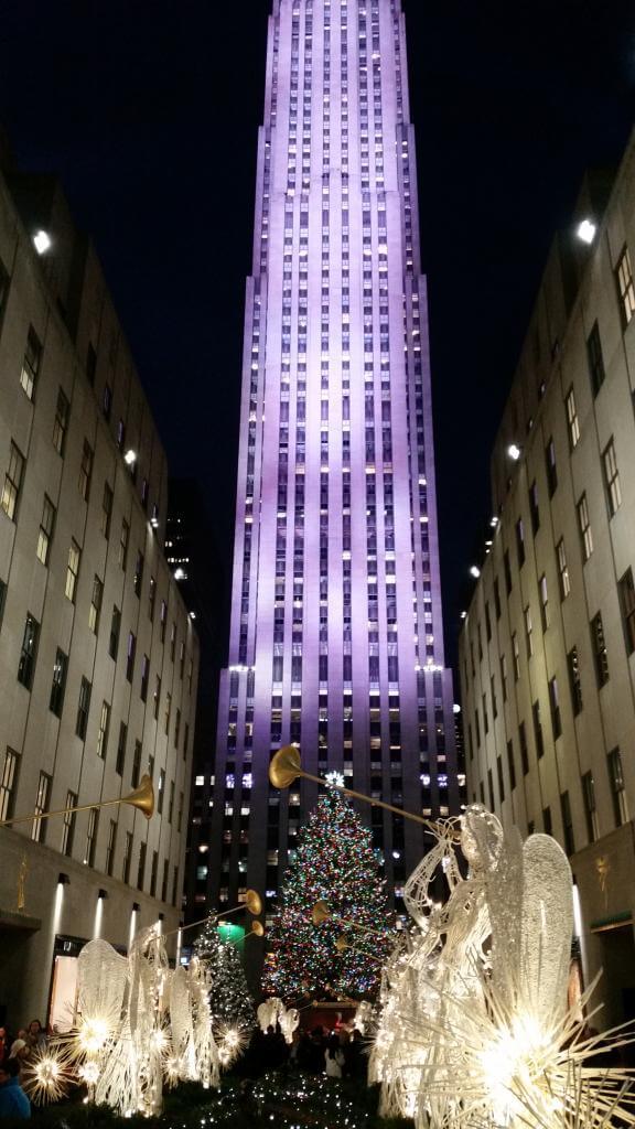 Juletræ i New York