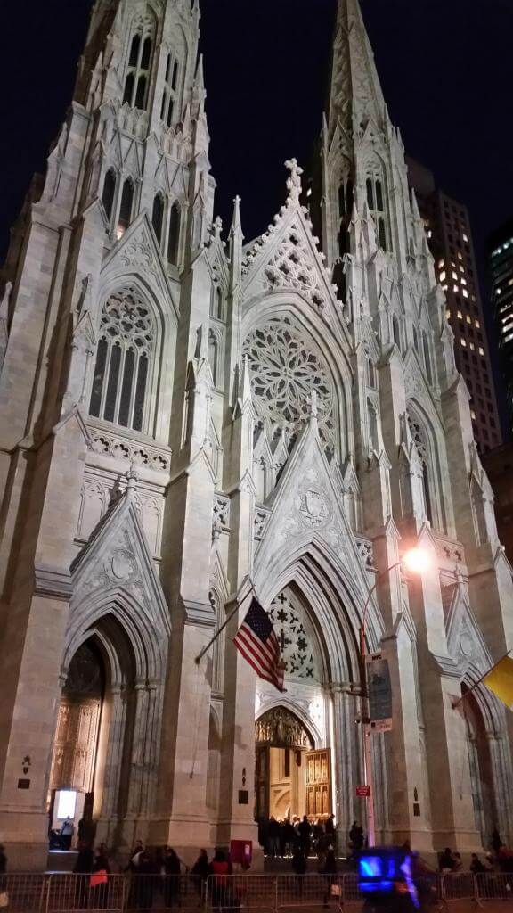 St Patrick katedral julekor NY