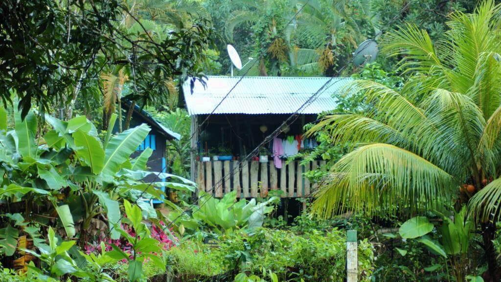 Hus i Corcovado Nationalpark