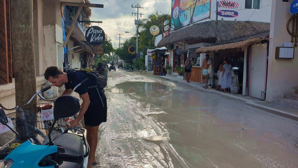 Spildevandsproblem Isla Holbox