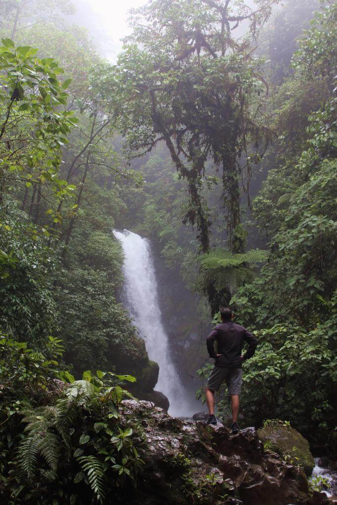 Templo vandfald Costa Rica