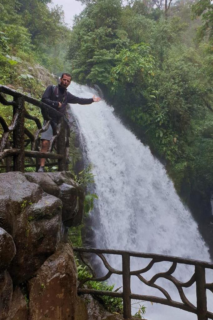 Vandfald i Costa Rica