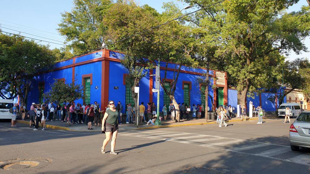 Frida Kahlo hus - stor Mexico City seværdighed