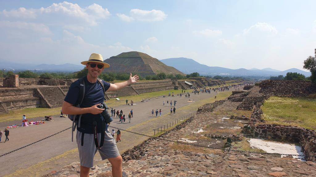 Teotihuacan - stor mexico City seværdigheder