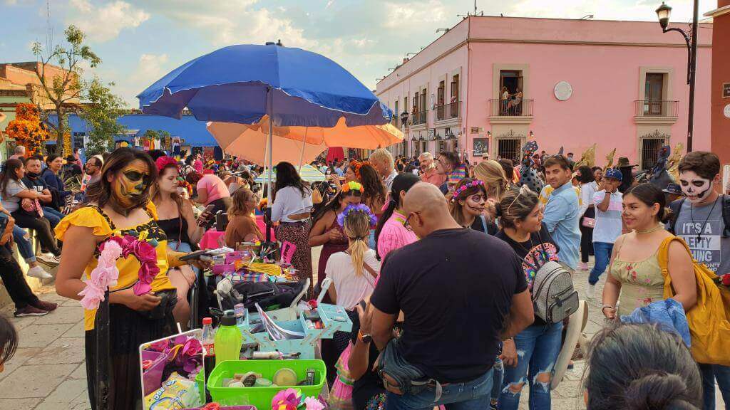 Kigge på mennesker i Oaxaca