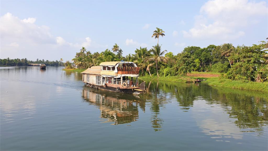 Bådtur Kerala Backwaters - rejse til Indien