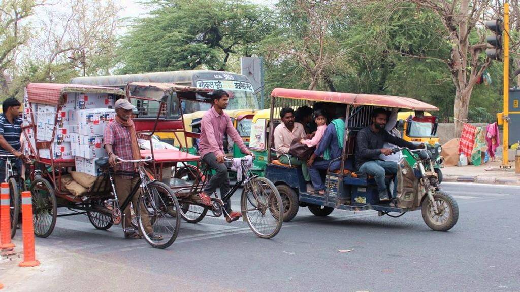 Indien trafik