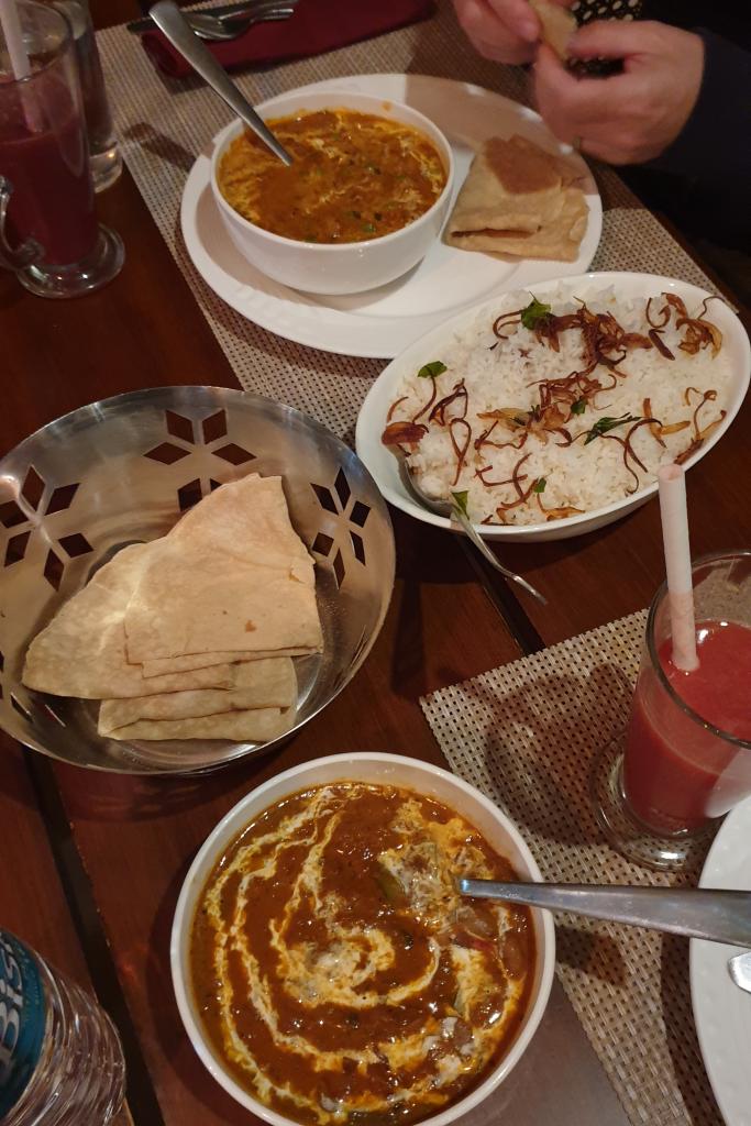 Lækker mad i Indien
