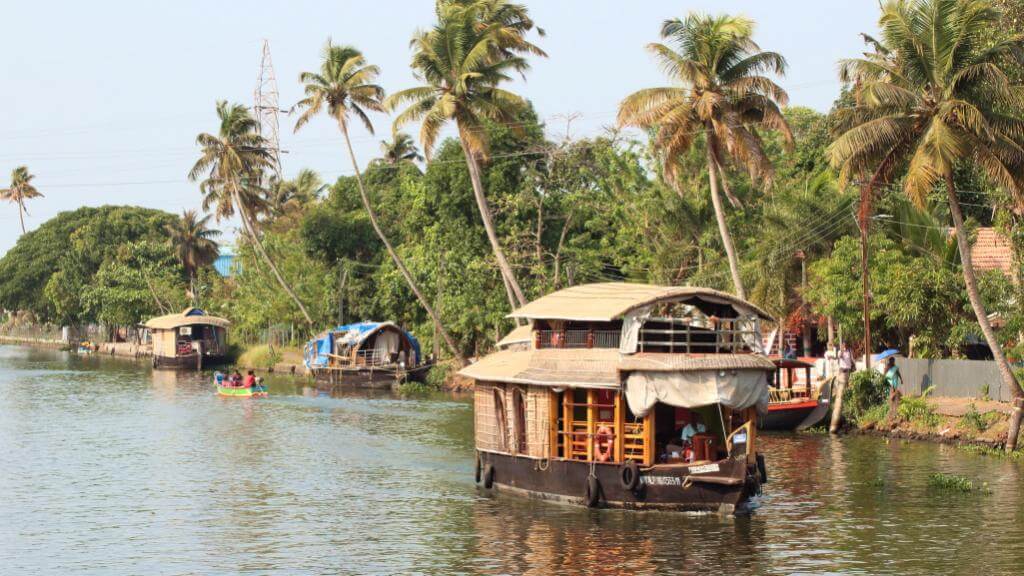 Sydindien rundrejse - Keralas backwaters