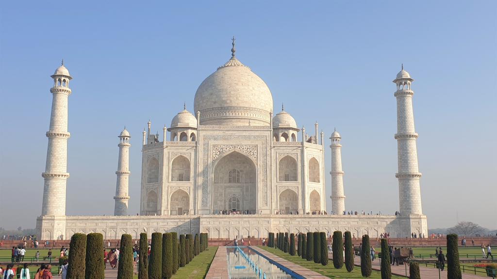 Taj Mahal i Indien - vores rejse til Indien