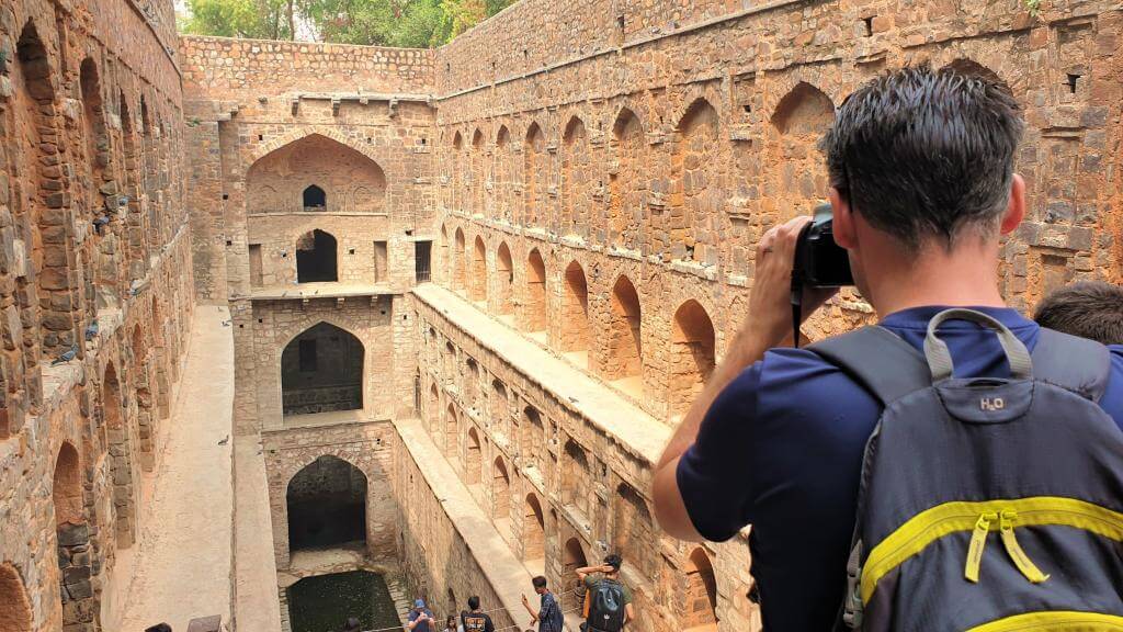 Agrasen ki Baoli - stepwell i Delhi - Indiens hovedstad