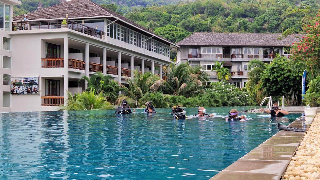 Ban´s diving resort på koh tao i thailand
