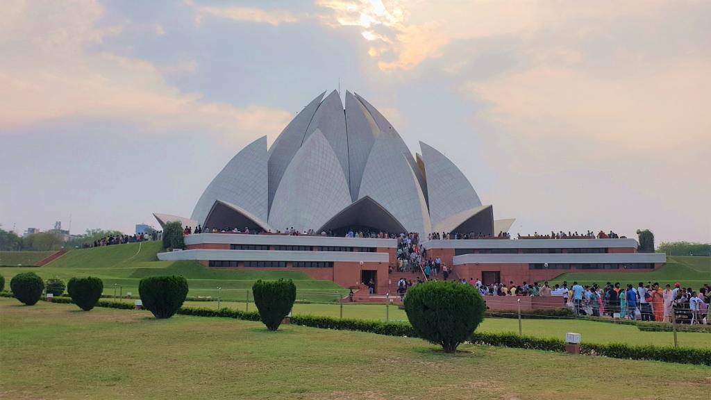 Lotus tempel i Delhi