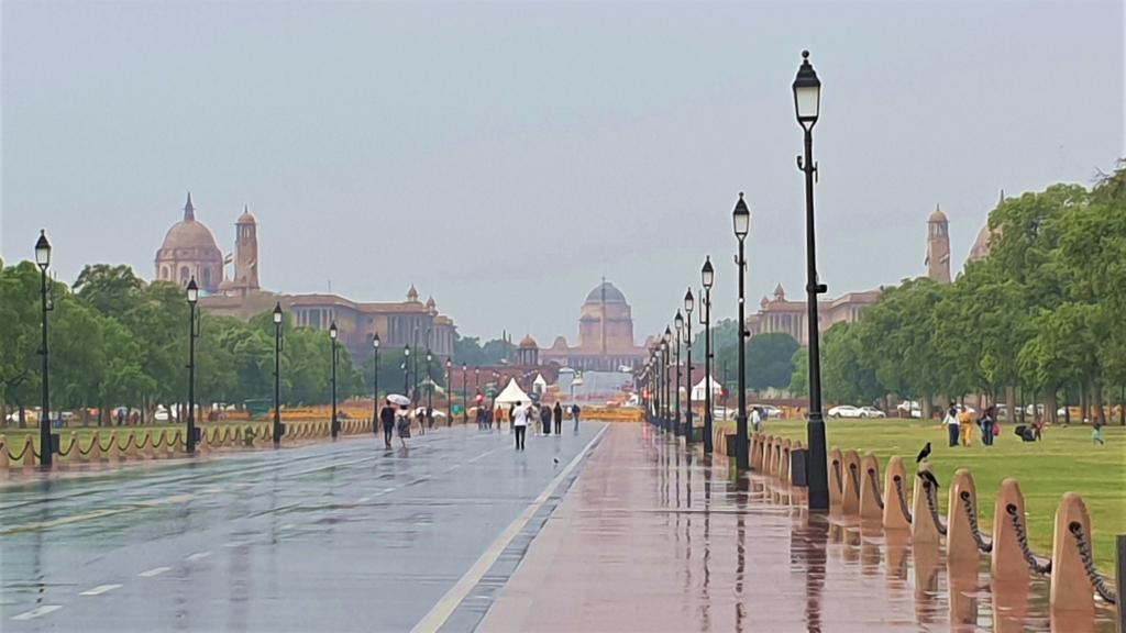 Vejret i indiens hovedstad