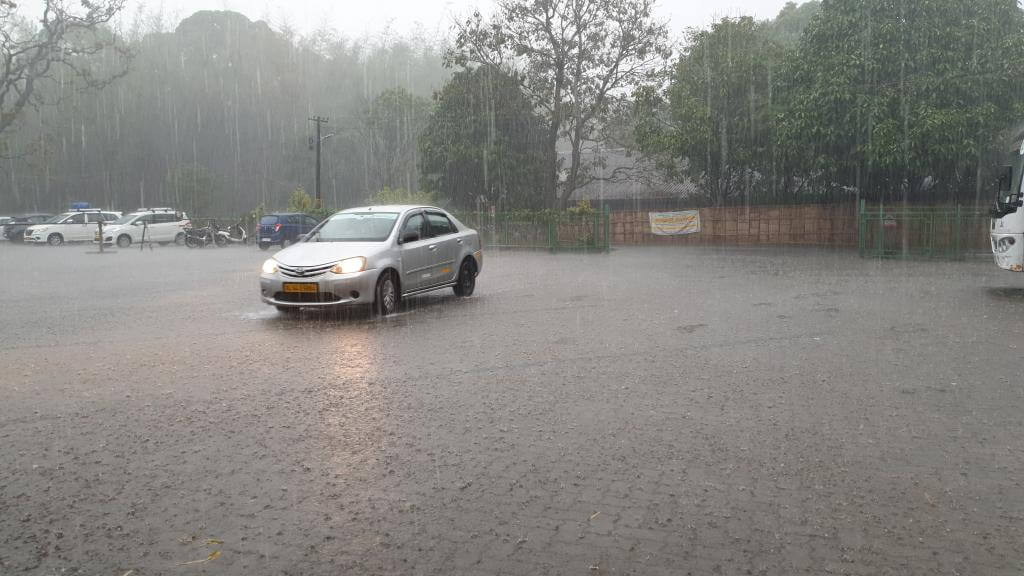 Regnvejr i Indien