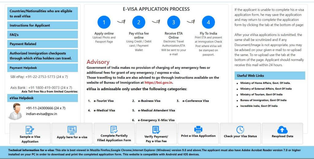 Sådan søger du visum til Indien