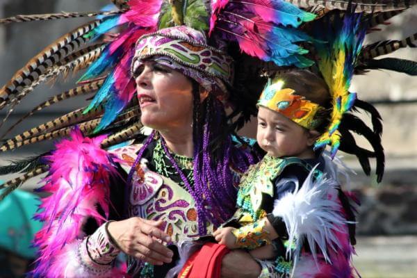azteker ritual med barn