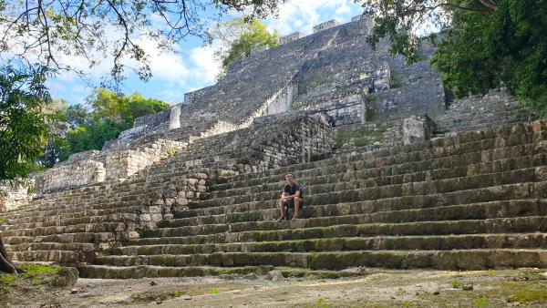Calakmul - største Maya pyramider i Mexico