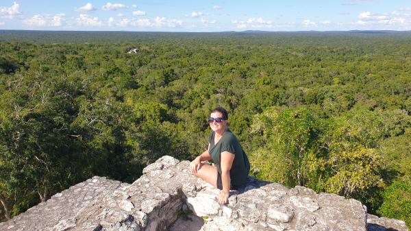 Maya pyramider i Mexico - Calakmul