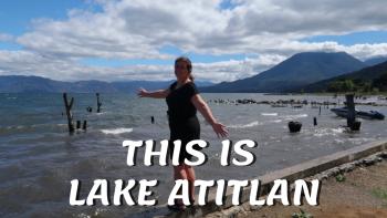 Atitlan søen i Guatamala